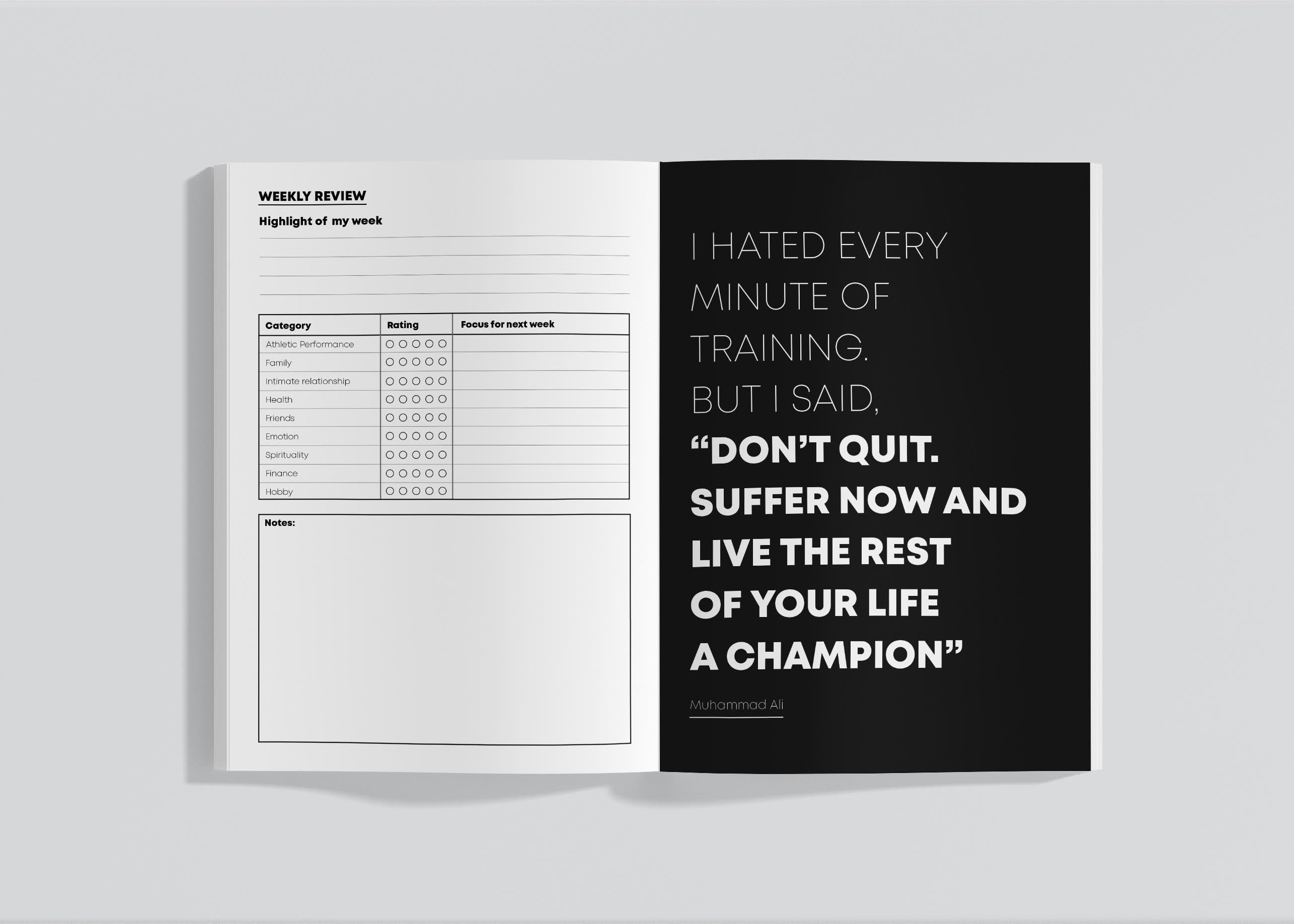 Athlete Performance Journal – The Inner Game